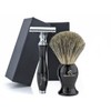 The Body Tools Men's Wet Shaving Set Badger Hair Shaving