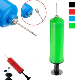 9X Compact Hand Air Pumps Inflators Soccer Sports Balls Basketball Needle Volley