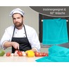 Lashuma London Terry Kitchen Towels, Set of 4 Tea Towels,
