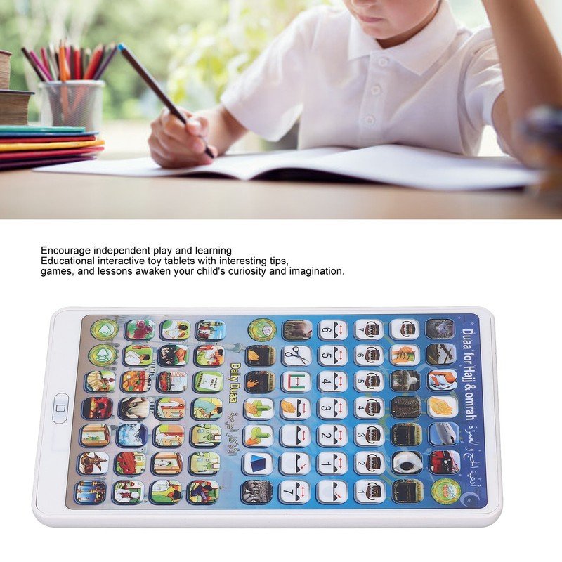 Kid Tablet Educational Interactive Fun Tips Classes Portable Toddler Learning