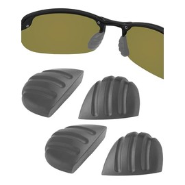 Vaep Replacement Nose Pads Nose Piece for Maui Jim Sandy Beach MJ408 Sunglasses - 2 Pair Grey
