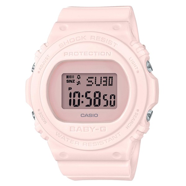 Casio Baby G BASIC (BGD-570 Series) Wristwatch, Pink, Shock Resistant Watch