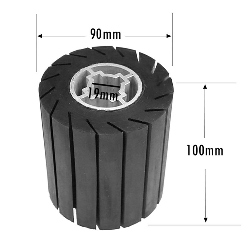 Compact Expansion Roller Nylon Buffer Polisher Attachment Grinding Tool Size