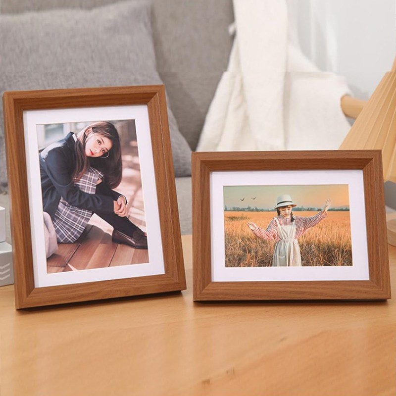 2 Pack Photo Frames 6 x 8 Picture Frame with