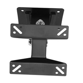 KONTONTY 1Pc Adjustable LCD Tv Display Hanger Bracket Rotating Metal Shaft Fits Tvs Compatible with Spacing Easy Installation for Home Office Use