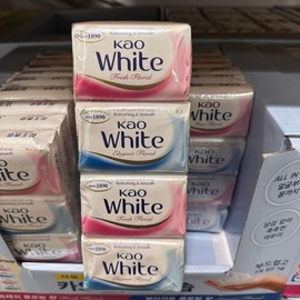 Kao Vegetable White Soap Soap 12-pack