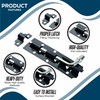 Door Bolt Tower Lock Bolts for Bathroom Garage Front Internal