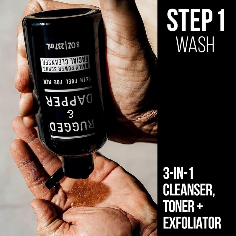 RUGGED & DAPPER Daily Duo Skincare Set for Men |