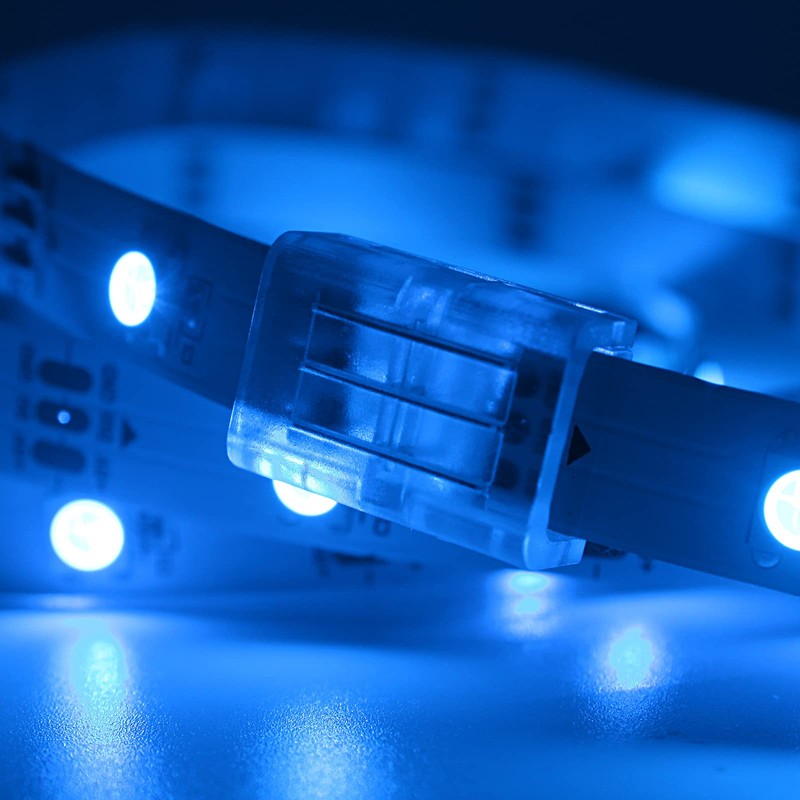 VIPMOON 12Pcs 3Pin LED Strip Light Connectors Strip to Strip