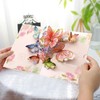 Xugoox 3D Butterflies Pop Up Card, Birthday Greeting Wedding Thank