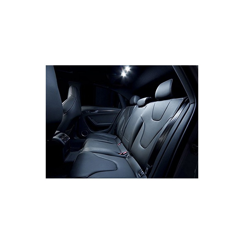Car Interior Light Set of 10Xenon White Canbus