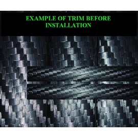 312 Motoring Compatible with Benz 2003-2006 E500 E 500 Carbon Fiber Wheel Well/Fender Trim MOLDINGS 4PC 2004 2005 03 04 05 06 W211