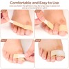 Dirvcp 10 Pack Fabric Hammer Toe Wraps Adjustable Toe Corrector