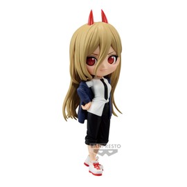Banpresto 19139 Figura de Acción Chainsaw Man Q Posket Power, Multicolor