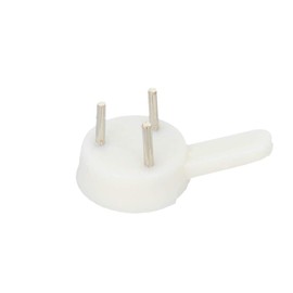 MroMax Hardwall Hanger for Hardware, Fasteners & Hooks Wall Mount Non-Mark Hook Picture Photo Frame Hangers, 80 Pcs