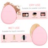 WOONEKY 40 Pcs Finger Puff Make up Powder Puff Makeup