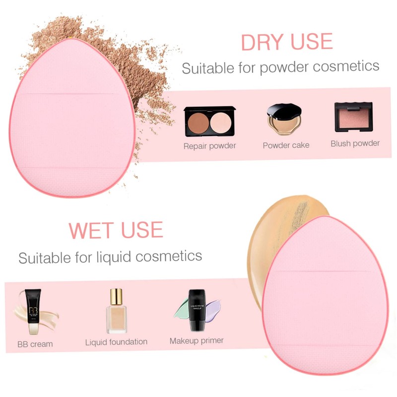 WOONEKY 40 Pcs Finger Puff Make up Powder Puff Makeup