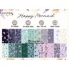 Craftido-18 Options-100% Cotton Jelly Roll Fabric Precut Strips for Quilting,