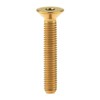 Wanyifa Titanium Ti M5x10 12 15 20 25mm Countersunk Flat