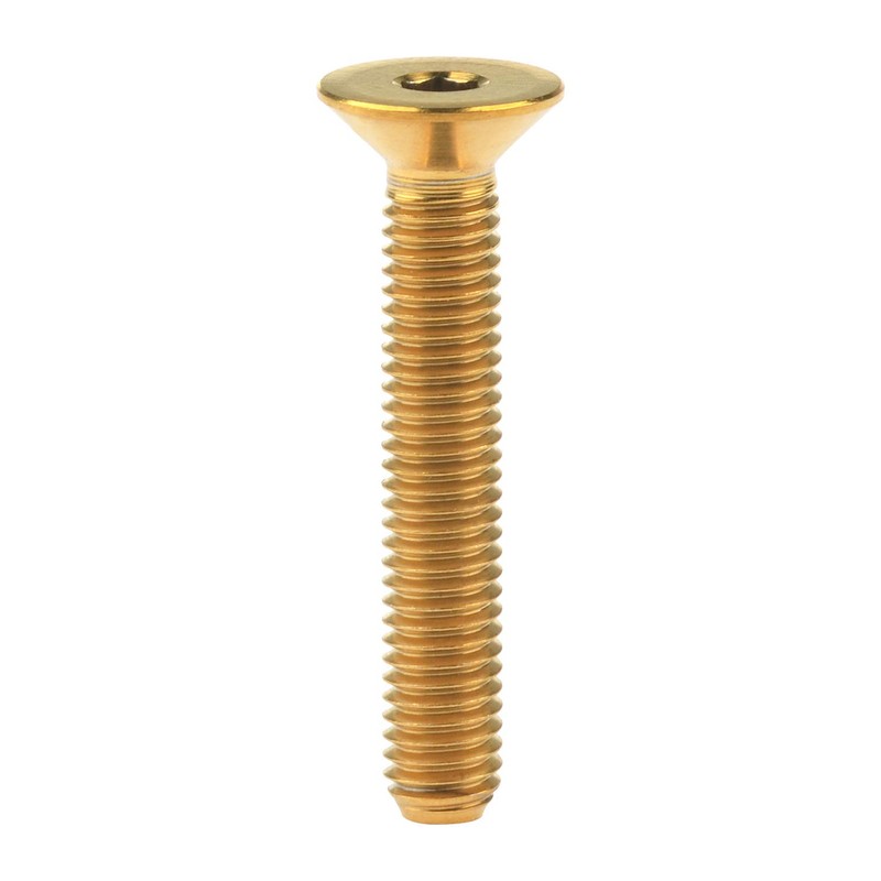 Wanyifa Titanium Ti M5x10 12 15 20 25mm Countersunk Flat