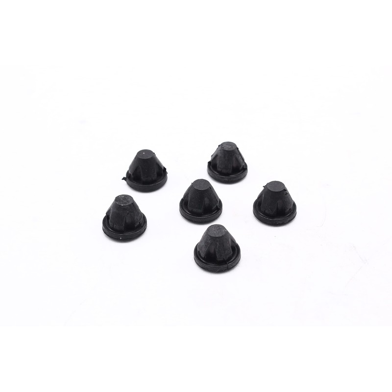 TAKPART 6 x Engine Valve Cover Grommet Mounting Element Rubber
