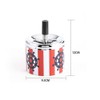 Spinning Ashtray with Lid Push Down Stainless Steel Ash Tray