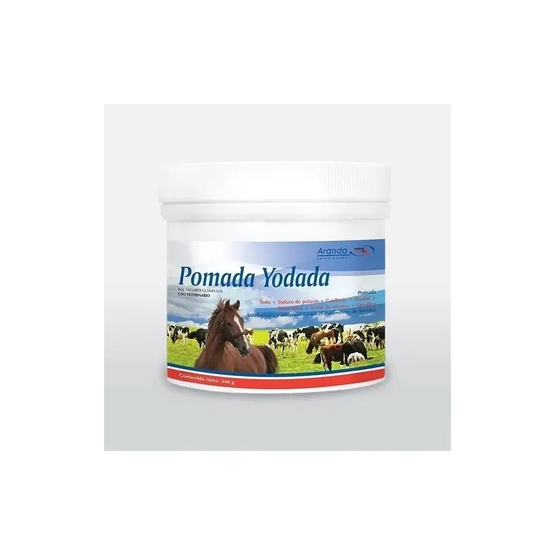 Pomada Yodada 240gr Aranda (combo De 2 Piezas)