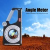 Universal Slope Angle Meter, Dual-Scale Rotary Pitch Finder with Level