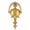 Warwick Classic Traditional Large 9" Door Knocker Polished Brass DA3001PB