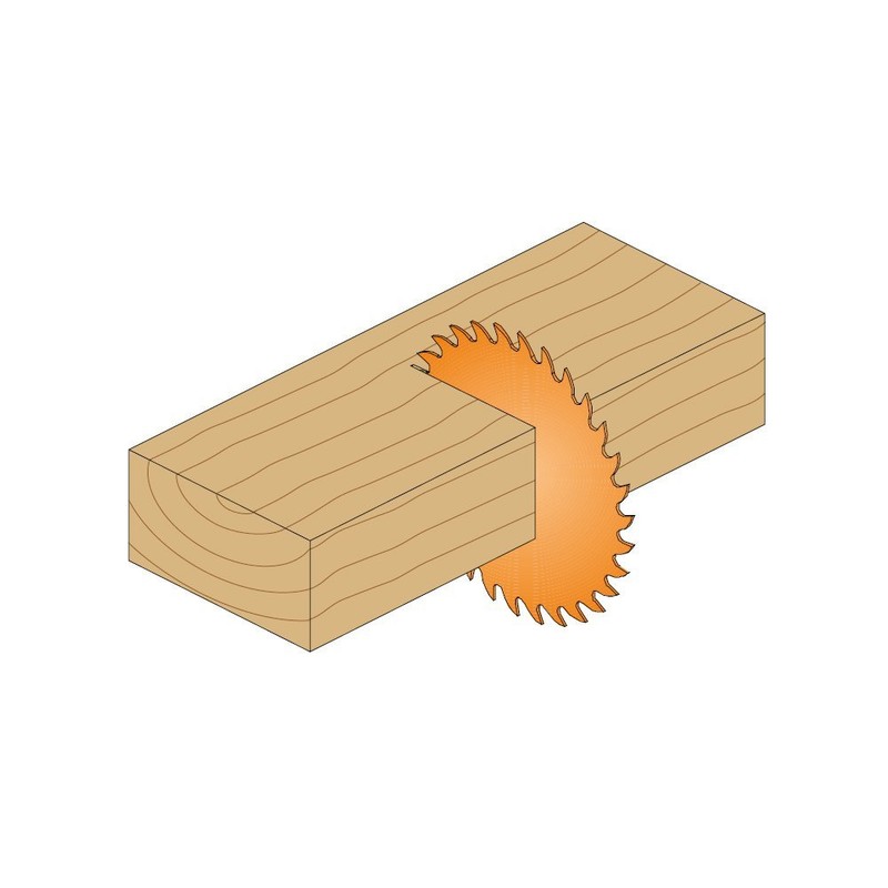 CMT 221.060.10 Industrial Cabinetshop Saw Blade, 10-Inch x 60 Teeth