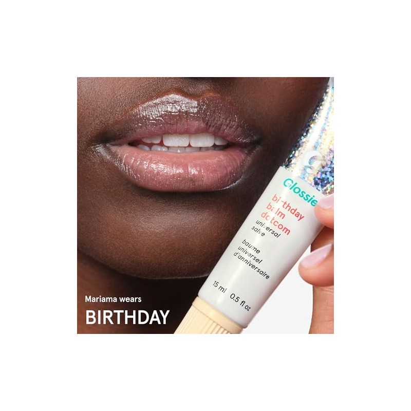 Glossier Bálsamo labial - Birthday: Hidratación Instantánea con Sabor delicioso