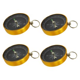 BESPORTBLE Vintage Compass Keychain Creative Pirate Compass for Hiking Outdoor Accessory for Men Women