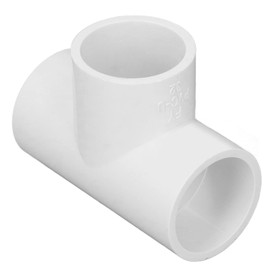 12pcs Slip Tee PVC Pipe Fitting T-Shaped Coupling Connector,Tee Pipe Fittings Plastic Equal Diameter Joints Adapter,for Cold Water Pressure Systems,Irrigation,Swimming Pools,Spas