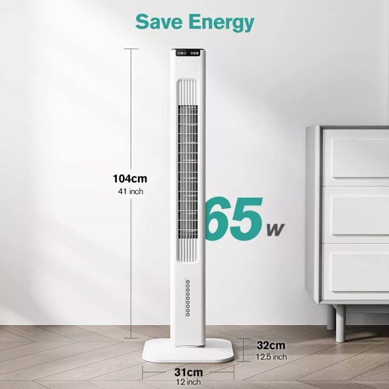 Lavpit Evaporative Portable Air Cooler Fan Humidifier w/ Filter Remote