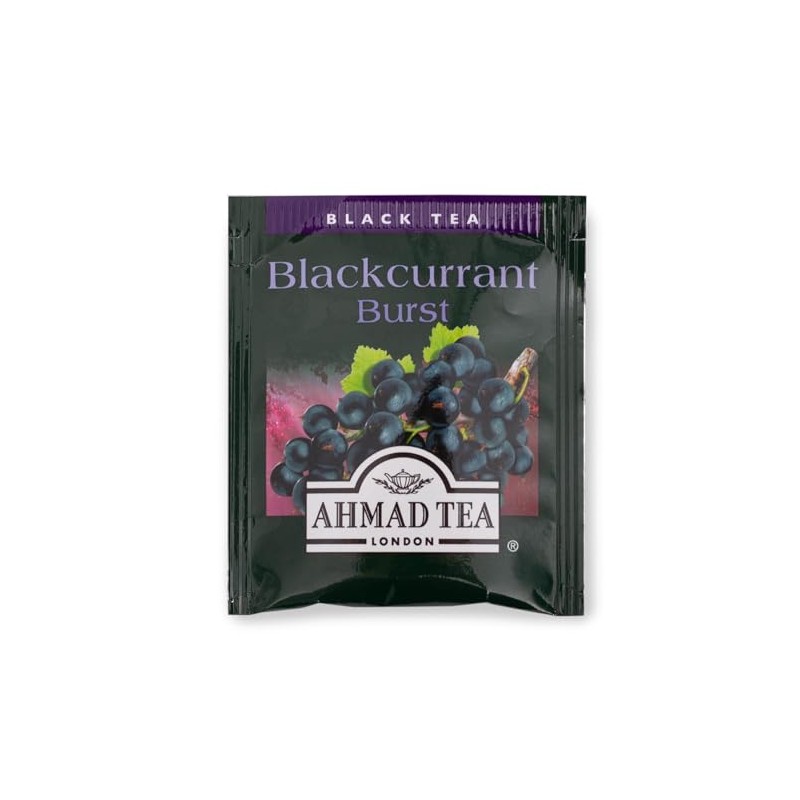 Ahmad Tea Blackcurrant Burst, 20 Count (Pack of 6)