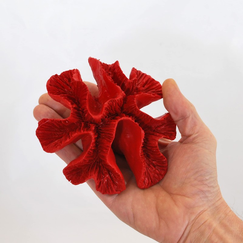 Rose Coral, 13 x 12 x 5 cm, Artificial Coral,