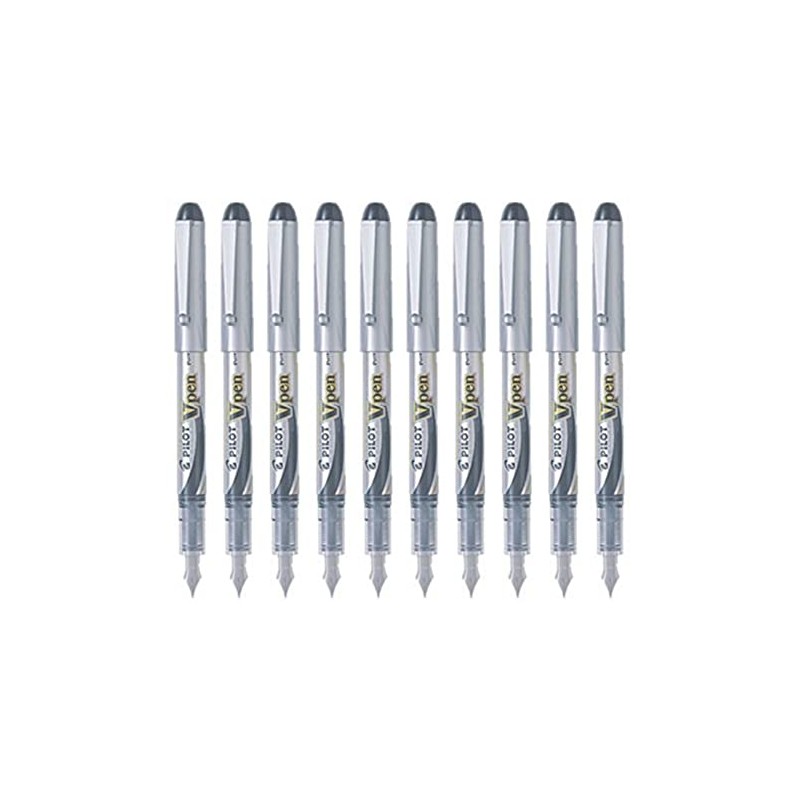 Pilot V Pen (Varsity) Disposable Fountain Pen, Fine Point, Black