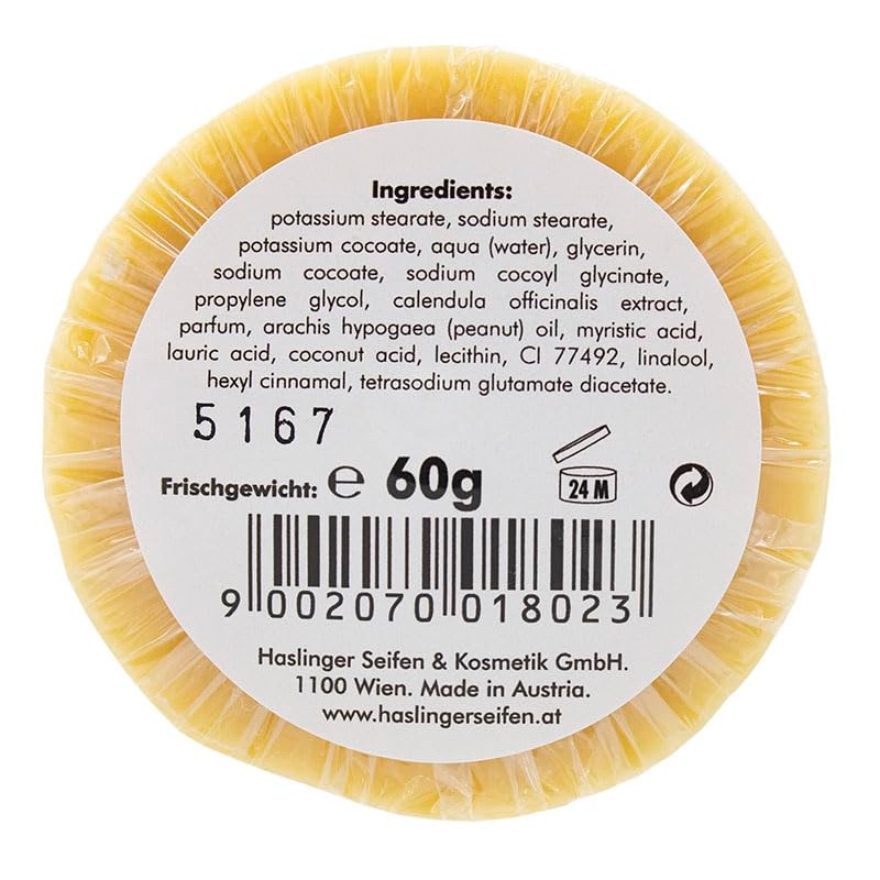 Jabón Afeitar Haslinger Caléndula with Jabonera 60 g