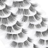Lash Clusters 10 Pairs 80 Pcs D Curl Cluster Lashes