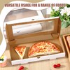 Tioncy 24 Pcs Pizza Boxes 14 x 7 x 1.5