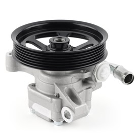 Farrme 20-2403 Power Steering Pump with Pulley Fit for Buick Enclave, for Chevy Traverse, for GMC Acadia, for Saturn Outlook 2007-2017 3.6L V6 Automotive Power Steering Pumps 20954812 96-2403