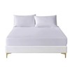 Funky Gadgets Double Fitted Sheet, White 300 Thread Count 100%