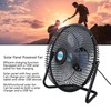 10W Solar Panel Powered Fan 8inch USB Portable Solar Panel