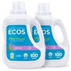 ECOS Laundry Detergent Liquid, 200 Loads - Dermatologist Tested Laundry