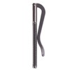 2Pcs Black Spring Money Clips Metal Bifold Money Clip Bar