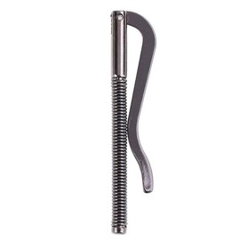 2Pcs Black Spring Money Clips Metal Bifold Money Clip Bar Wallet Replace Parts Spring Clamp Cash Holder(70mm)