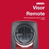 Anderic 375UT (2-Button) Universal Garage Door Opener Remote Control Compatible