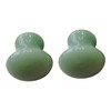 Baluue 2pcs Jade Massage Mushroom Scraping Stone for Green Massage
