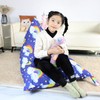 Kids Bean Bag Cover Only, Stuffed Animal Bean Bag Storage,