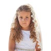 Bmirth Flowergirl Lace Veils 1 Tier First Communion Veil With